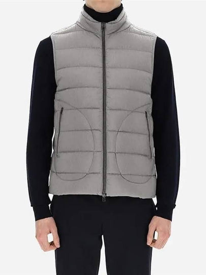 Down Padded Vest Ice Grey - HERNO - BALAAN 2