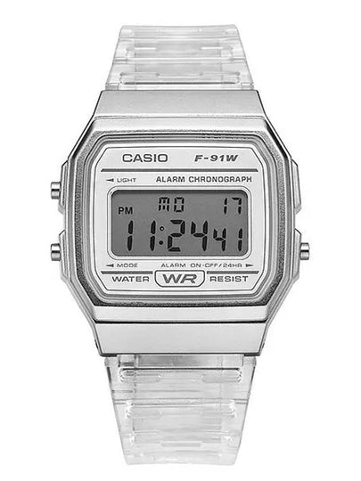 Watch F 91WS 7DF transparent retro urethane - CASIO - BALAAN 2