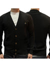 Signature Embroidered Logo Cardigan Black - VIVIENNE WESTWOOD - BALAAN 2