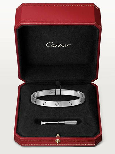 Love ring bracelet white gold color B6067617 - CARTIER - BALAAN 1