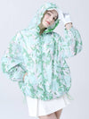 UV Protection Functional Material Floral Green Print Wind Jumper DO3242WB005 3 - DOYOUKNOWMC GOLF WEAR - BALAAN 4