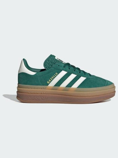 Gazelle Bold Low Top Sneakers Green - ADIDAS - BALAAN 2