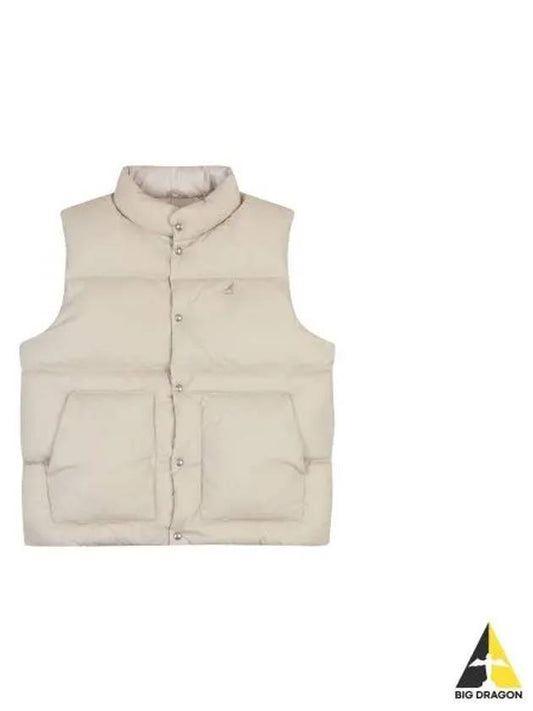 Down vest 6137 ecru - KANGOL - BALAAN 1