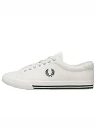 Underspin Leather Low Top Sneakers White - FRED PERRY - BALAAN 1