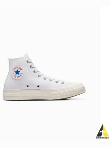 Chuck 70 Leather White A07201C - CONVERSE - BALAAN 1