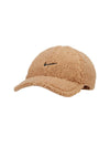 Logo Heritage H86 Fur Sherpa Ball Cap Brown - NIKE - BALAAN.