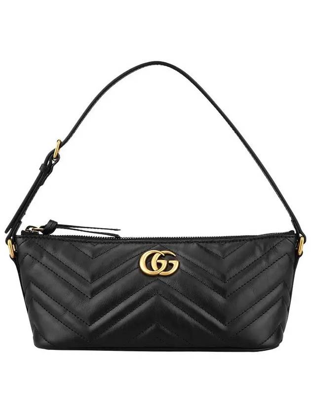 GG Marmont Shoulder Bag Black - GUCCI - BALAAN 3