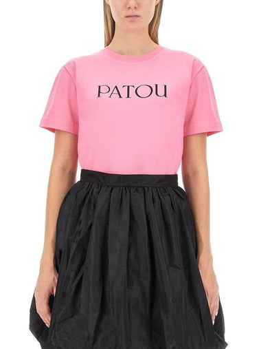 Patou T-Shirt With Logo - PATOU - BALAAN 1