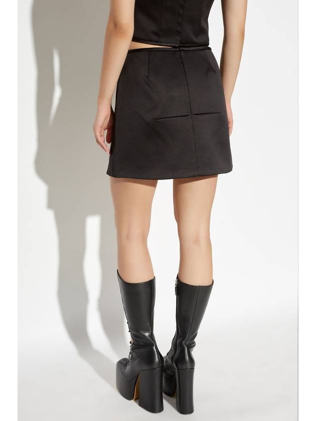 Marc Jacobs Satin Skirt, Women's, Black - MARC JACOBS - BALAAN 4