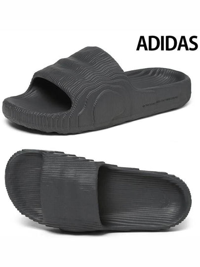 Adilette 22 Low-Top Sneakers Grey - ADIDAS - BALAAN 2