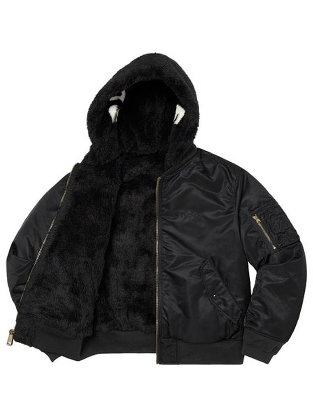 Faux Fur Reversible MA1 Black - SUPREME - BALAAN 2