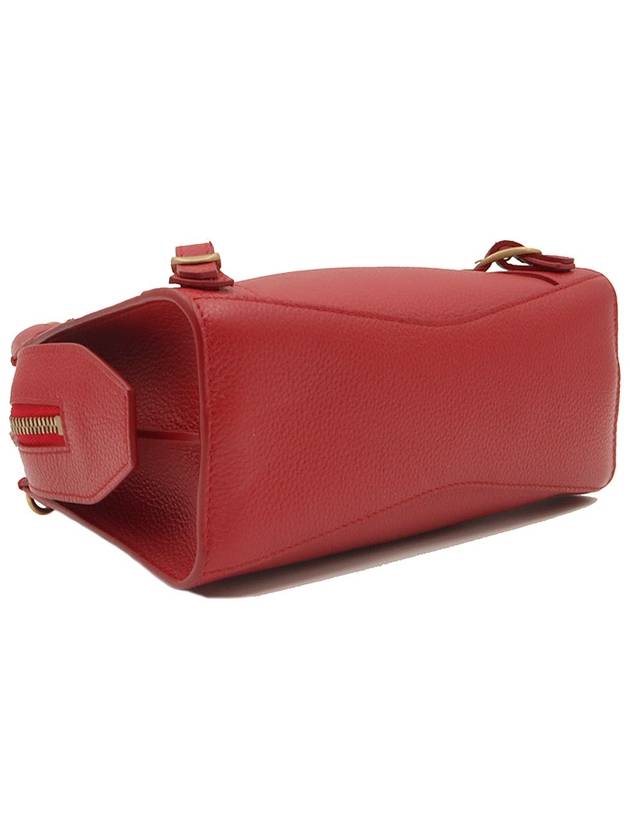 Red Calfskin Neo Classic Top Handle Mini City 2WAY 638524 - BALENCIAGA - BALAAN 5