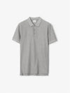 Men's Monogram Logo Polo Shirt Grey - BURBERRY - BALAAN 2