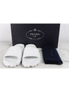 Triangle logo rubber slippers 37 240 - PRADA - BALAAN 2