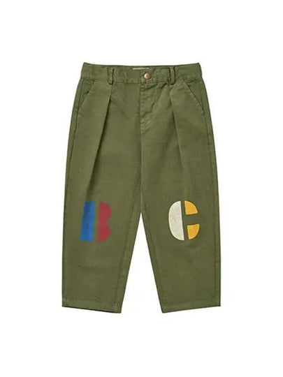 Pants 223AC076 320 Multicolor Logo Chino Kids Long - BOBO CHOSES - BALAAN 2