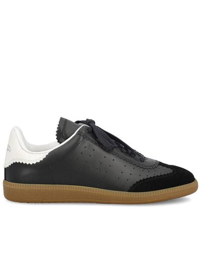 Bryce Logo Tab Low Top Sneakers Black - ISABEL MARANT - BALAAN 2