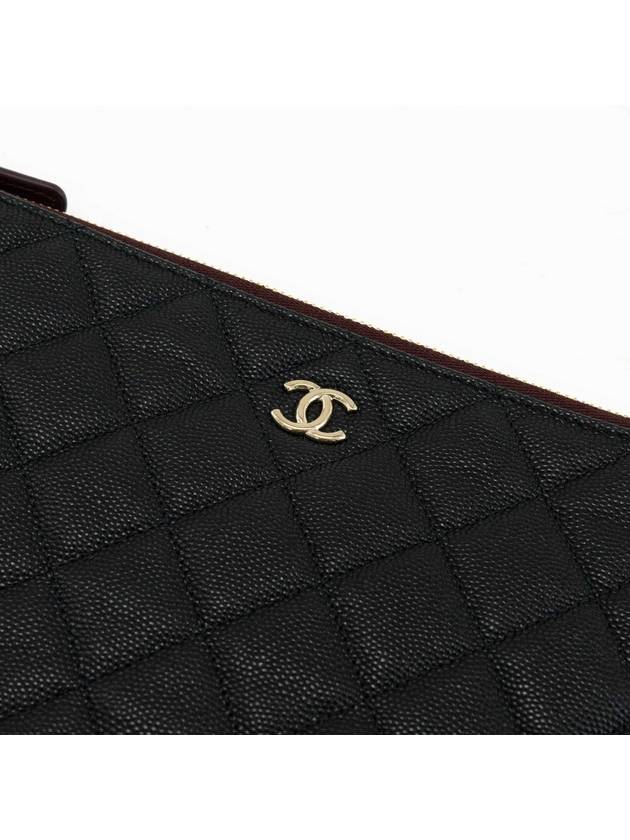 Classic Caviar New Medium Pouch Clutch Bag A82545 - CHANEL - BALAAN 4