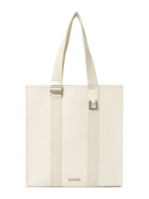 Le Cabas Cuedra Cotton Tote Bag White - JACQUEMUS - BALAAN 2