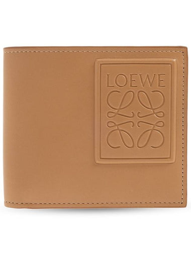 Loewe Wallet With Logo, Men's, Beige - LOEWE - BALAAN 1