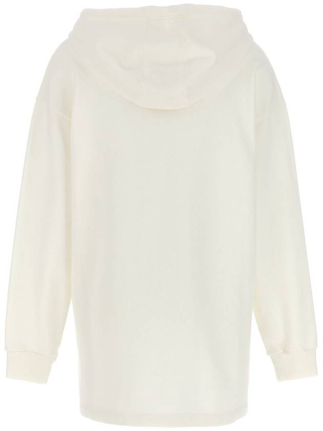 Marly Logo Hoodie White - ISABEL MARANT - BALAAN 3