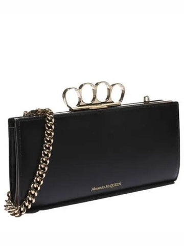 Four Ring Clutch Bag Women - ALEXANDER MCQUEEN - BALAAN 1