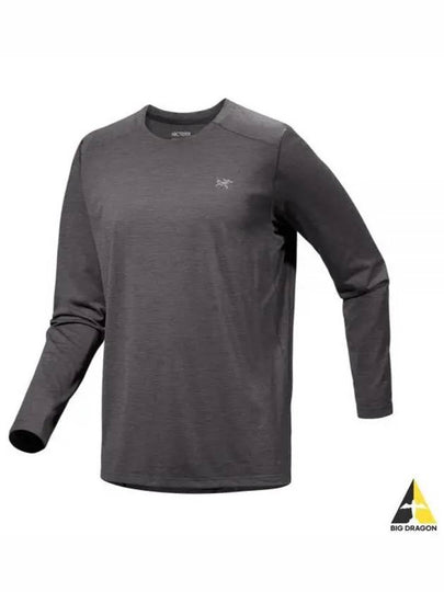 Cormac Crew Neck Long Sleeve T-Shirt Black - ARC'TERYX - BALAAN 2