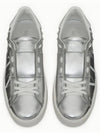 Silver logo hidden sneakers UW2S0781ASZ - VALENTINO - BALAAN 3