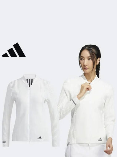 HB3580 Statement Prime Knit Jacket - ADIDAS GOLF - BALAAN 1