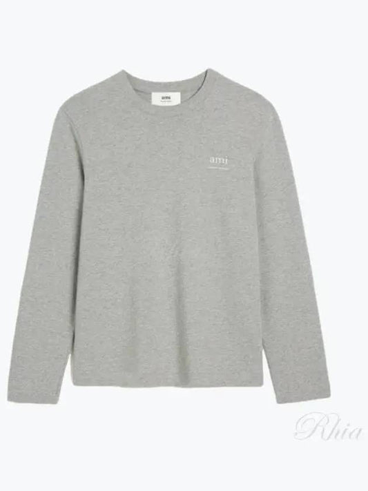 Alexandre Mattiussi Long Sleeve T-Shirt Grey - AMI - BALAAN 2