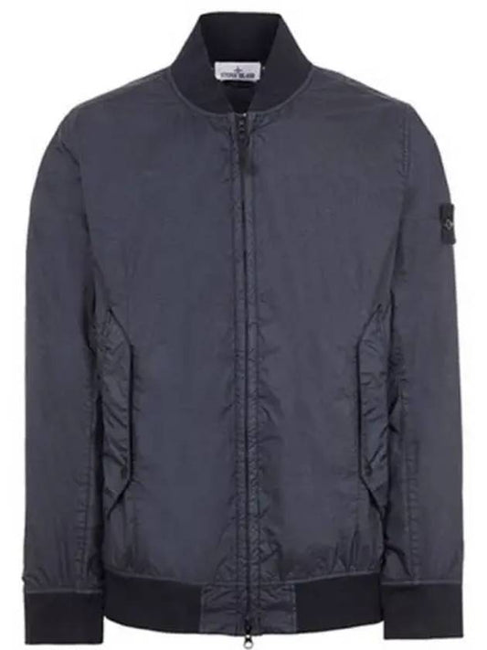 Membrana 3L TC Bomber Jacket Navy - STONE ISLAND - BALAAN 2