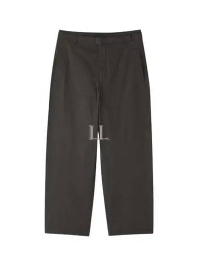 Seamless Belt Pants Anthracite Brown - LEMAIRE - BALAAN 2