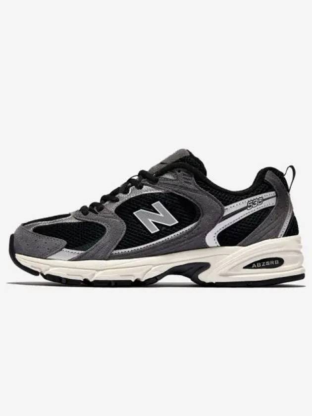 530 Low Top Sneakers Grey Black - NEW BALANCE - BALAAN 2