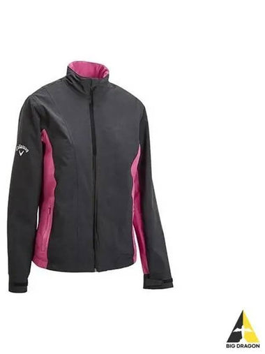 Callaway Women s Padro Color Block Zip Up Jacket Black CGJFB034 - CALLAWAY GOLF - BALAAN 1