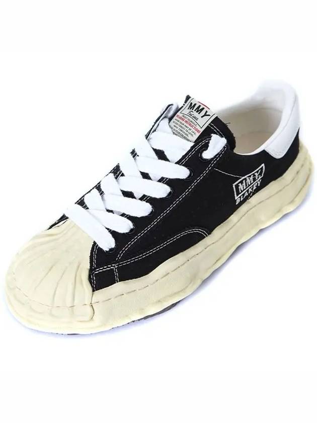 Blakey VL OG Sole Canvas Low-top Sneakers Black - MIHARA YASUHIRO - BALAAN 2