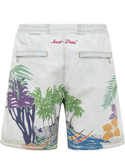 Just Don Bermuda Shorts With Print - JUST DON - BALAAN 2