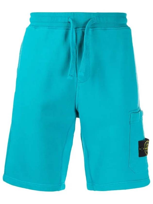 Wappen Patch Cargo Training Shorts Blue - STONE ISLAND - BALAAN 3