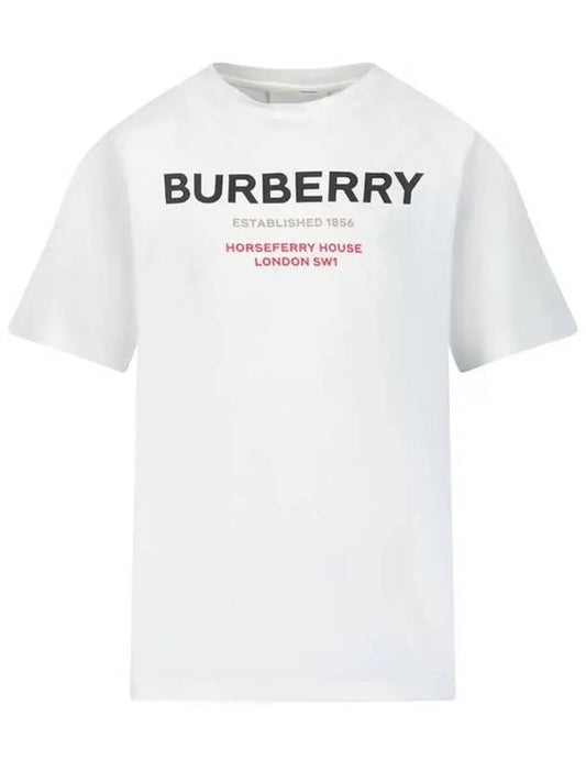 Kids T Shirt 8064570WHITE White - BURBERRY - BALAAN 2