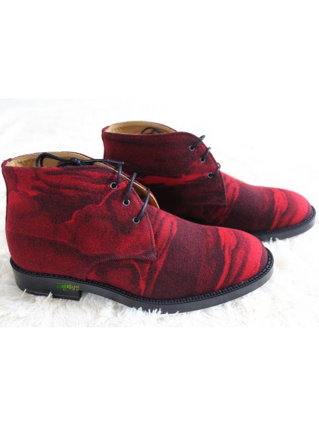 Size 255 red laceup boots - KENZO - BALAAN 6
