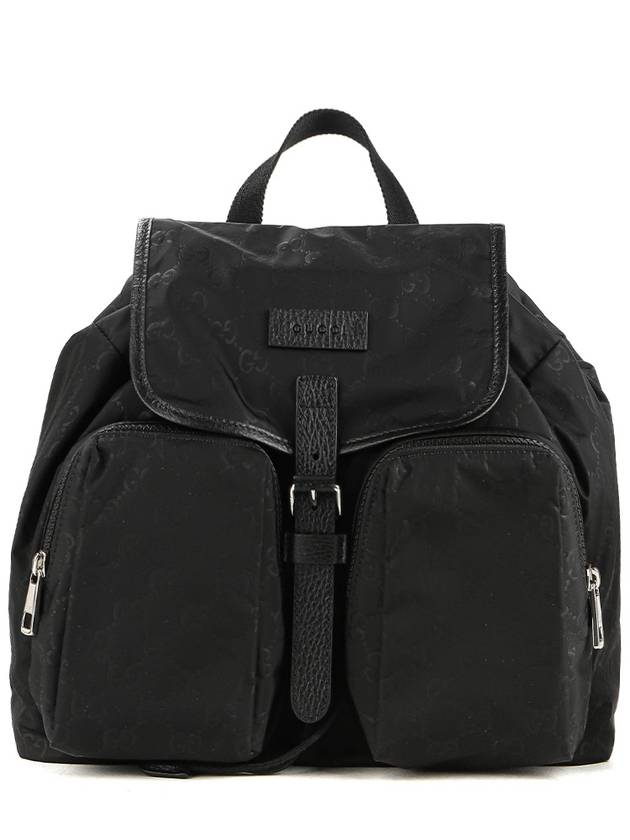 GG Pocket Nylon Backpack BLack - GUCCI - BALAAN 2