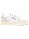 Medalist Suede Mint Tab Low Top Sneakers White - AUTRY - BALAAN 2