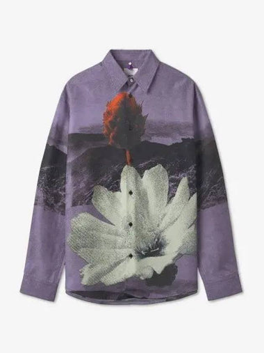 Ray Flora Shirt Lilac 23E28OAU62VICOA016536 - OAMC - BALAAN 1