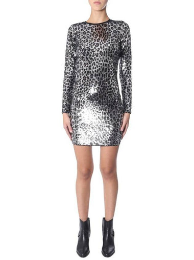 Michael Kors Leopard Dress - MICHAEL KORS - BALAAN 1