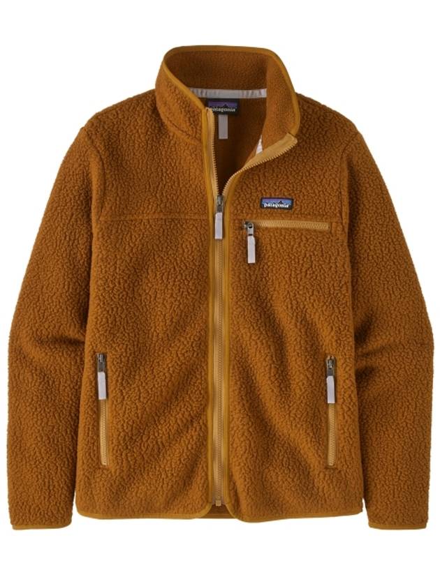 Women's Retro Pile Fleece Zip-up Jacket Brown - PATAGONIA - BALAAN 2