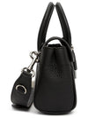 Bayswater Mini Heavy Grain Shoulder Bag Black - MULBERRY - BALAAN 4