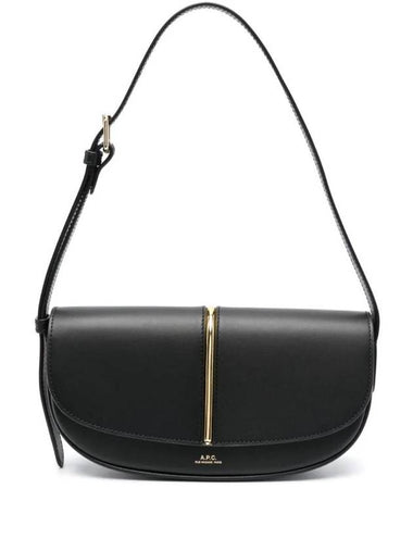 Betty Leather Shoulder Bag Black - A.P.C. - BALAAN 1