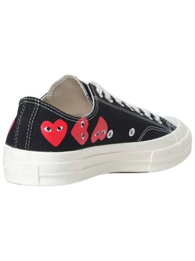 Comme Des Garçons Play X Converse Chuck Taylor `70 Multiheart Low Shoes - COMME DES GARCONS PLAY - BALAAN 4