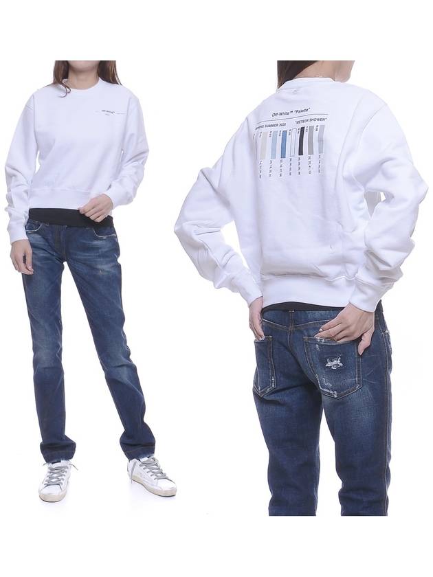 Crop Sweatshirt White - OFF WHITE - BALAAN 2