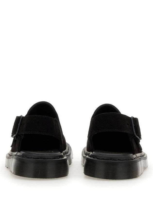 George Repello Suede Sandals Black - DR. MARTENS - BALAAN 5