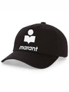 Isabel Marant Tyrone Cap Hat Black TYRON CQ001XFB A3C05A BKEC - ISABEL MARANT ETOILE - BALAAN 1