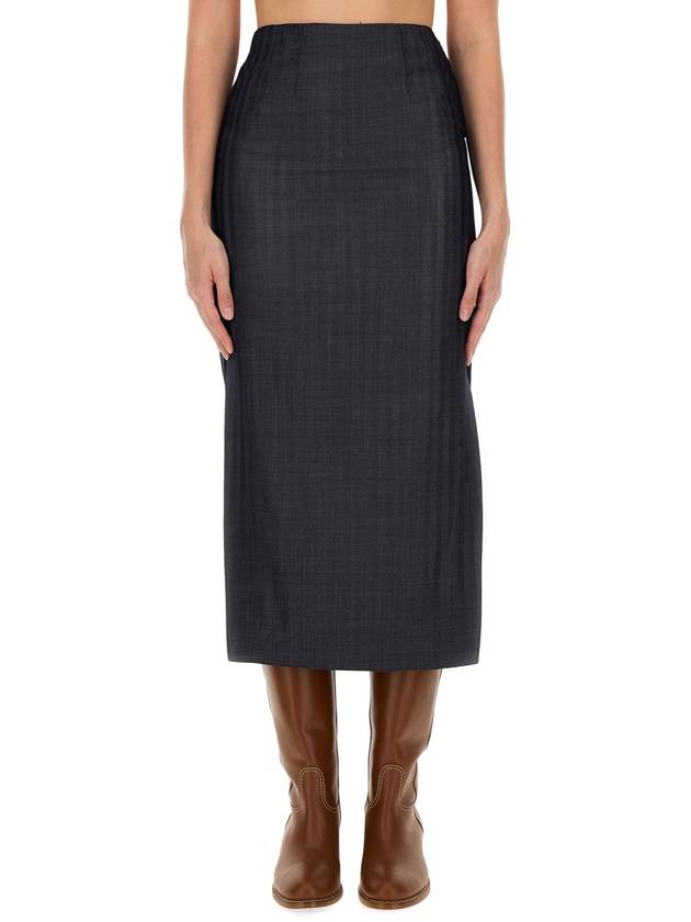 WOOL BLEND PENCIL SKIRT - ETRO - BALAAN 3